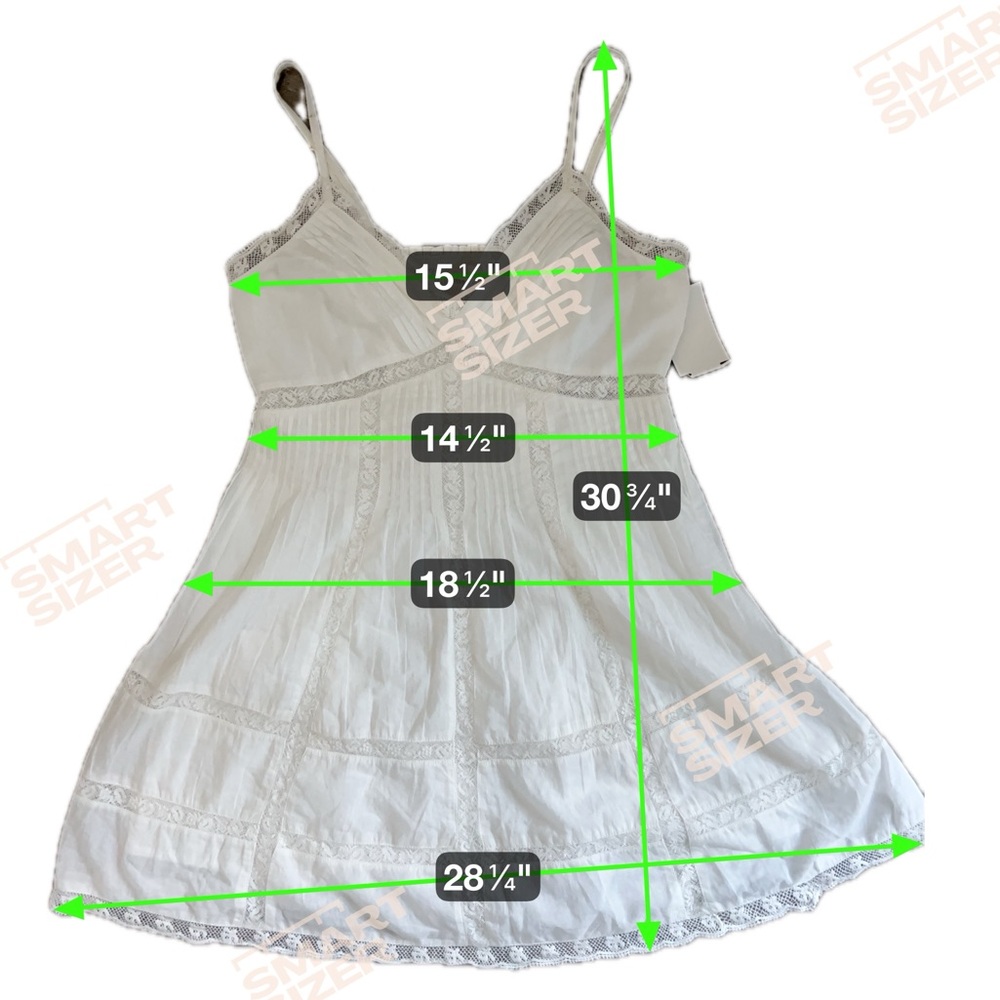 LoveShackFancy White Eyelet Mini Dress - Picture 14 of 14